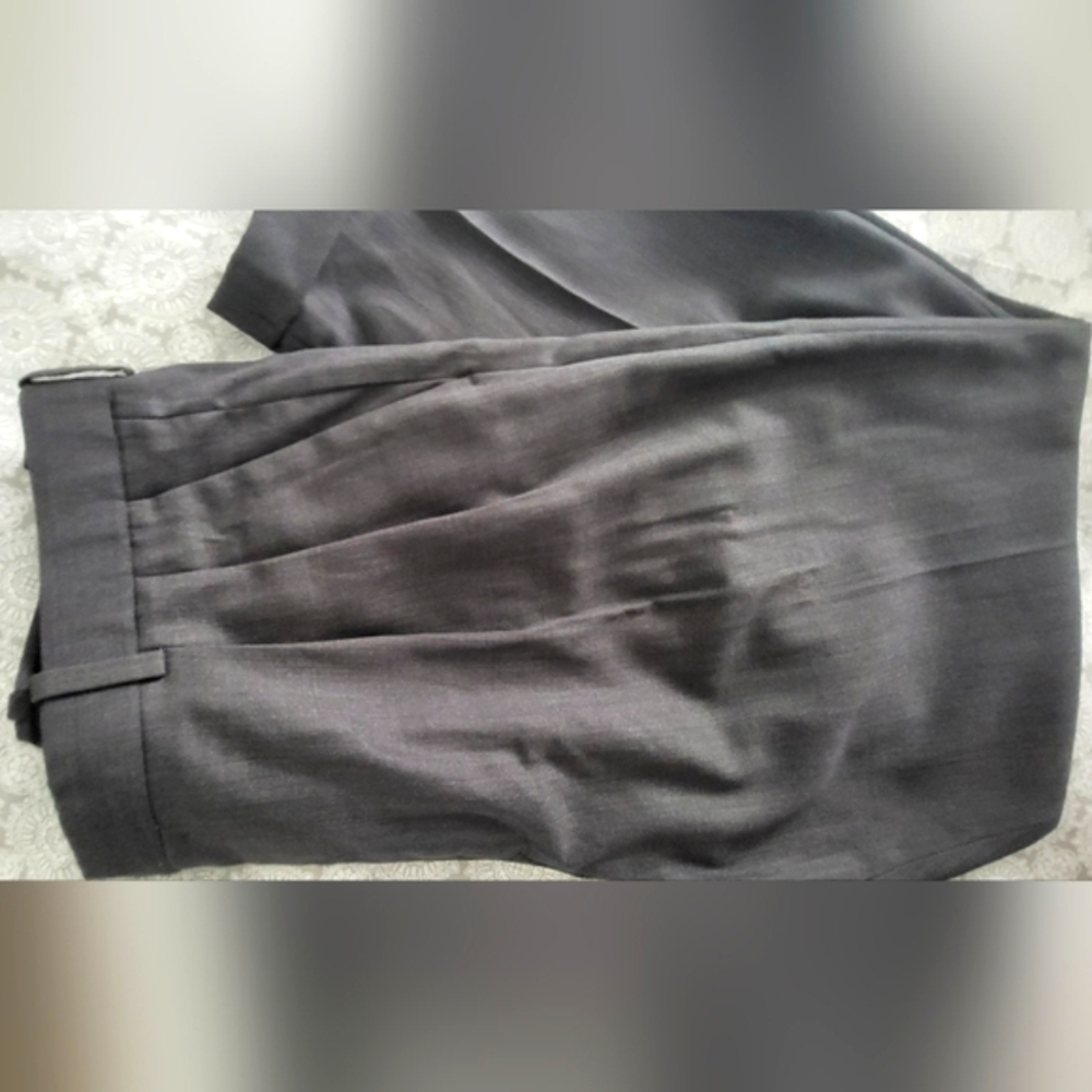 Perry Ellis Charcoal Gray Trousers